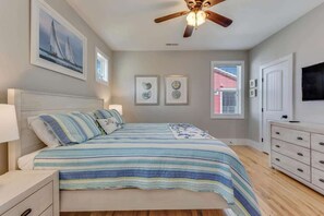 3 dormitorios, tabla de planchar con plancha, cuna de viaje y wifi