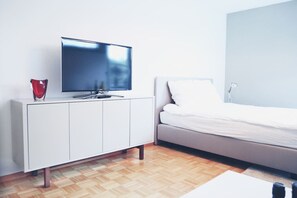 1 Schlafzimmer, Schreibtisch, Bügeleisen/Bügelbrett, WLAN
