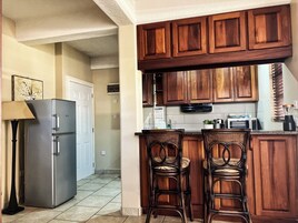 Suíte estúdio standard, 2 camas de casal, para não fumantes, cozinha americana | Escrivaninha, espaço de trabalho para notebook