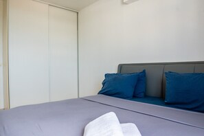 1 Schlafzimmer, Bügeleisen/Bügelbrett, kostenloses WLAN, Bettwäsche