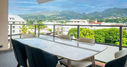 Appart 2CH moderne Ă 5 min du centre et de la gare maritime Papeete