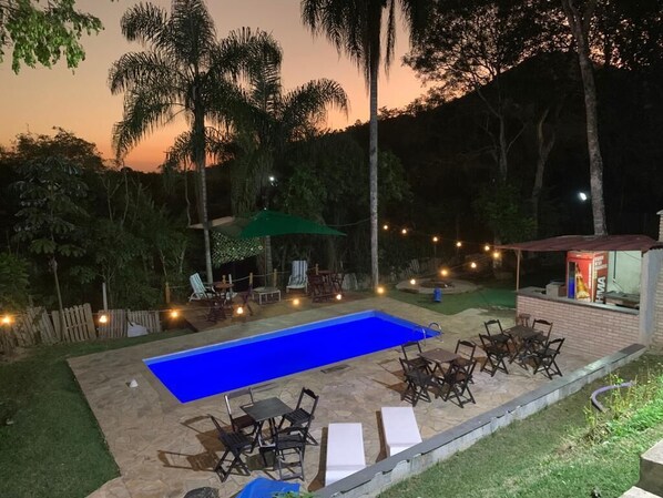 Pool - Nature, swimming pool, billiards, barbecue and comfort – Quinta do Remanso (Mairiporã)