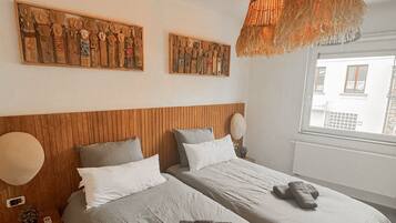 3 dormitorios, tabla de planchar con plancha, wifi y ropa de cama