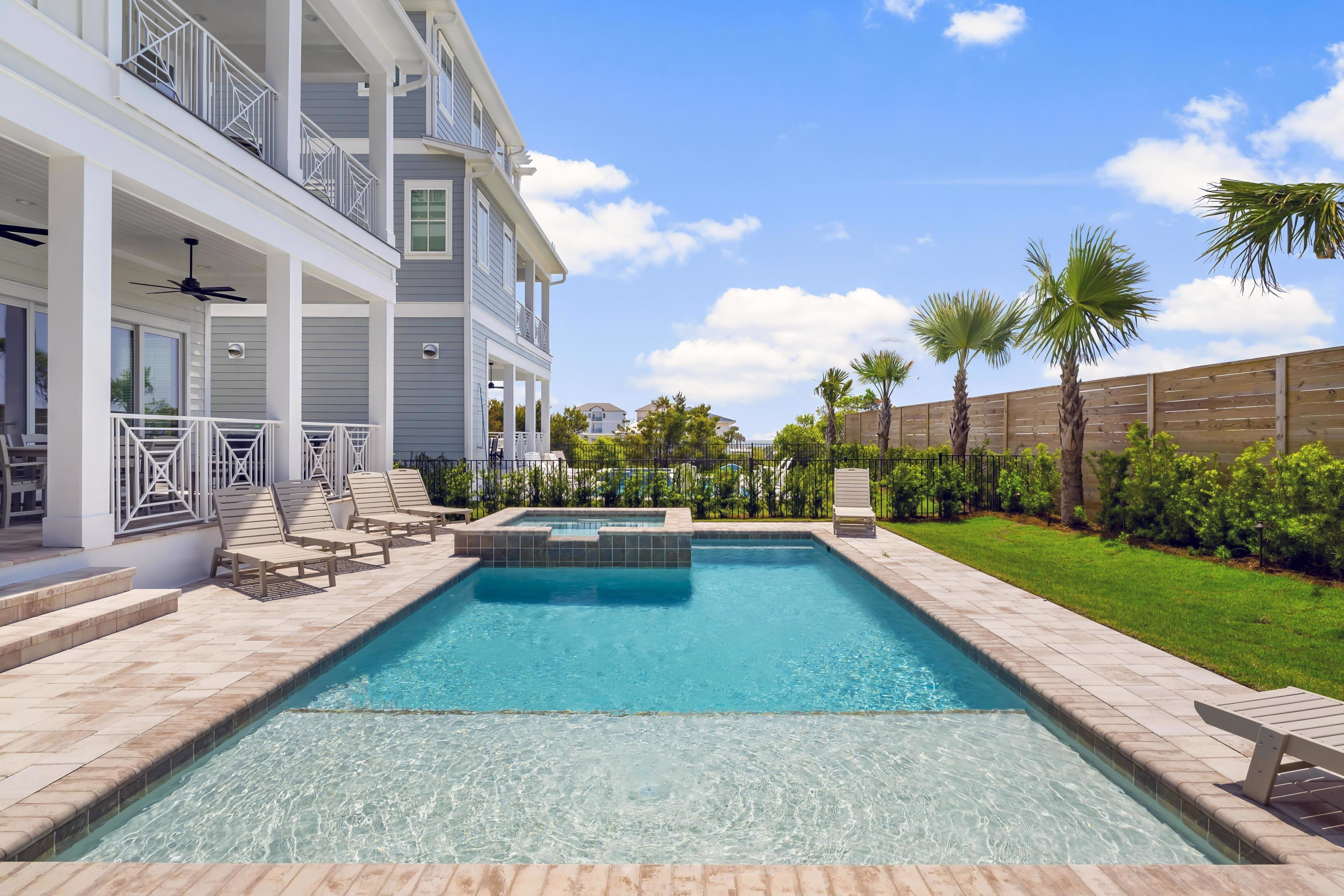 Una piscina climatizada