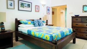 4 slaapkamers, een strijkplank/strijkijzer, wifi, beddengoed