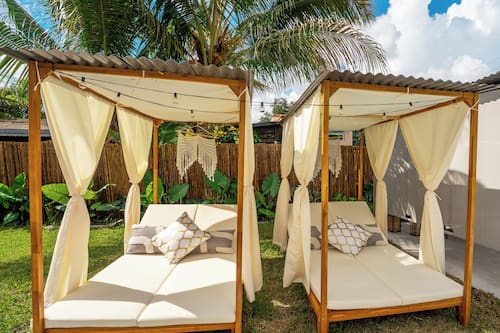 Casa luxo, 6 quartos, vista para o jardim | Terraço/pátio