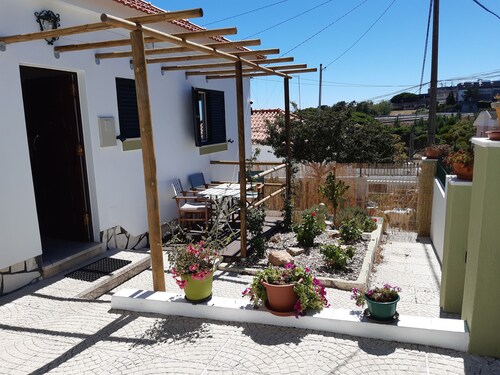 House with a fenced garden in Estoril