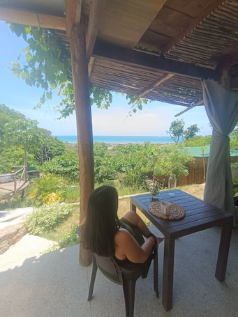 Living area. Puerta al Mar Ecolodge