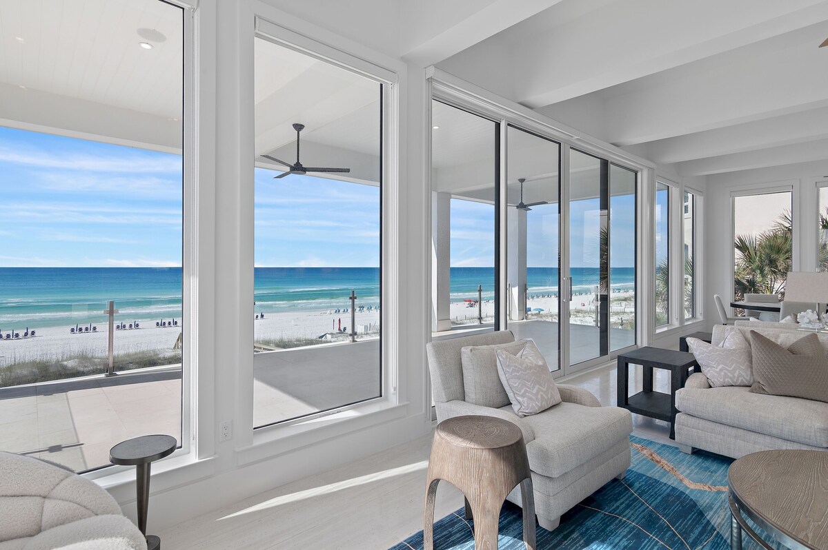 Photo 9 of Regal Beachfront Retreat: Pool, Spa, Chef's Kitchen, Outdoor Kitchen