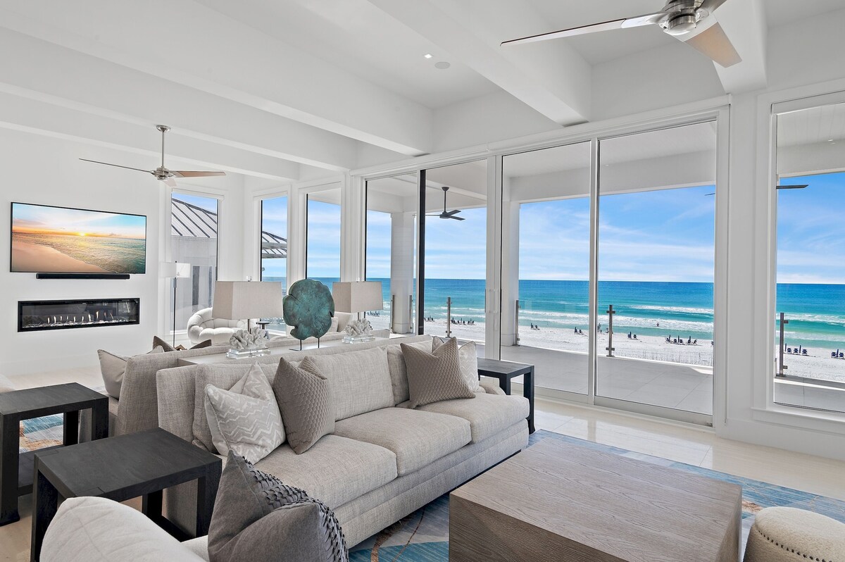 Photo 3 of Regal Beachfront Retreat: Pool, Spa, Chef's Kitchen, Outdoor Kitchen