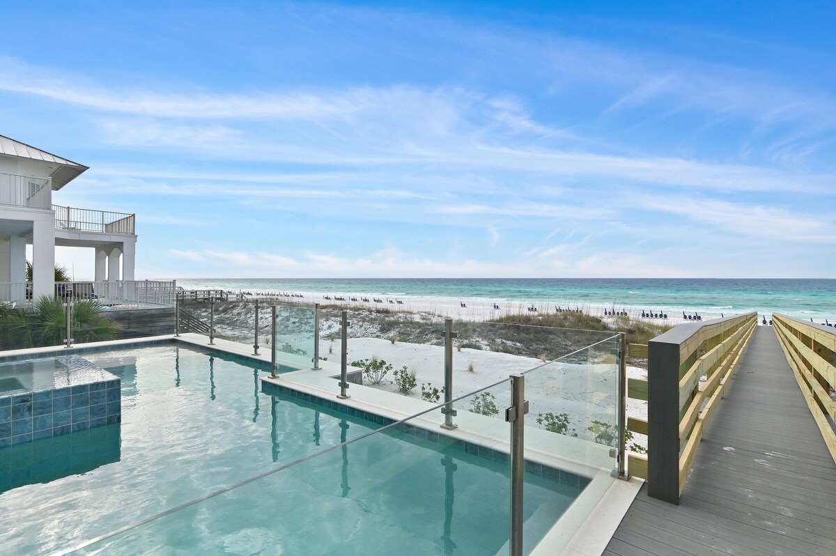 Photo 2 of Regal Beachfront Retreat: Pool, Spa, Chef's Kitchen, Outdoor Kitchen