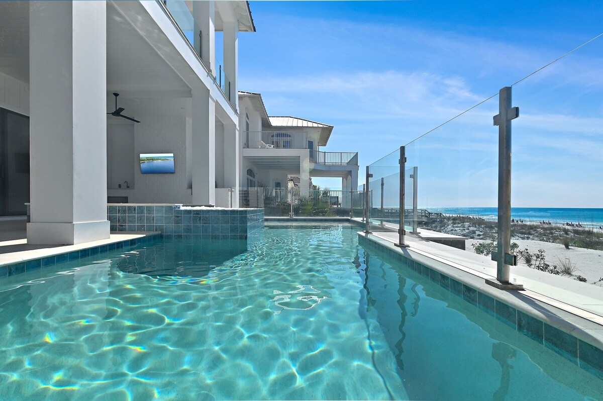 Photo 14 of Regal Beachfront Retreat: Pool, Spa, Chef's Kitchen, Outdoor Kitchen