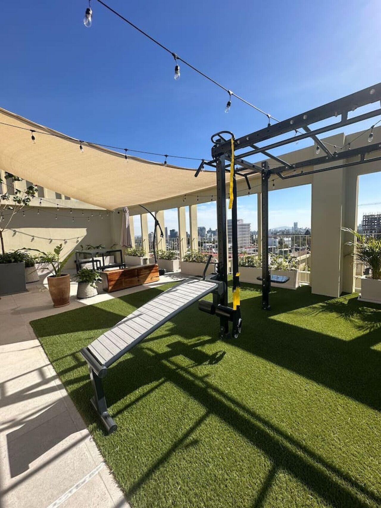 Enceinte de l’hébergement