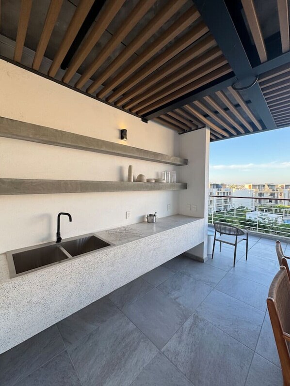 Enceinte de l’hébergement