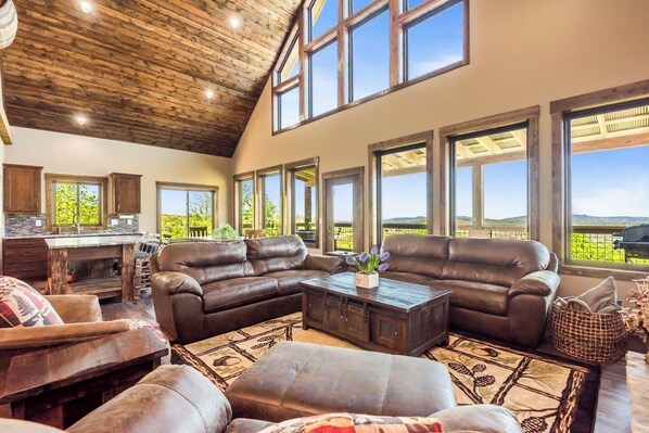 TV connectée, cheminée