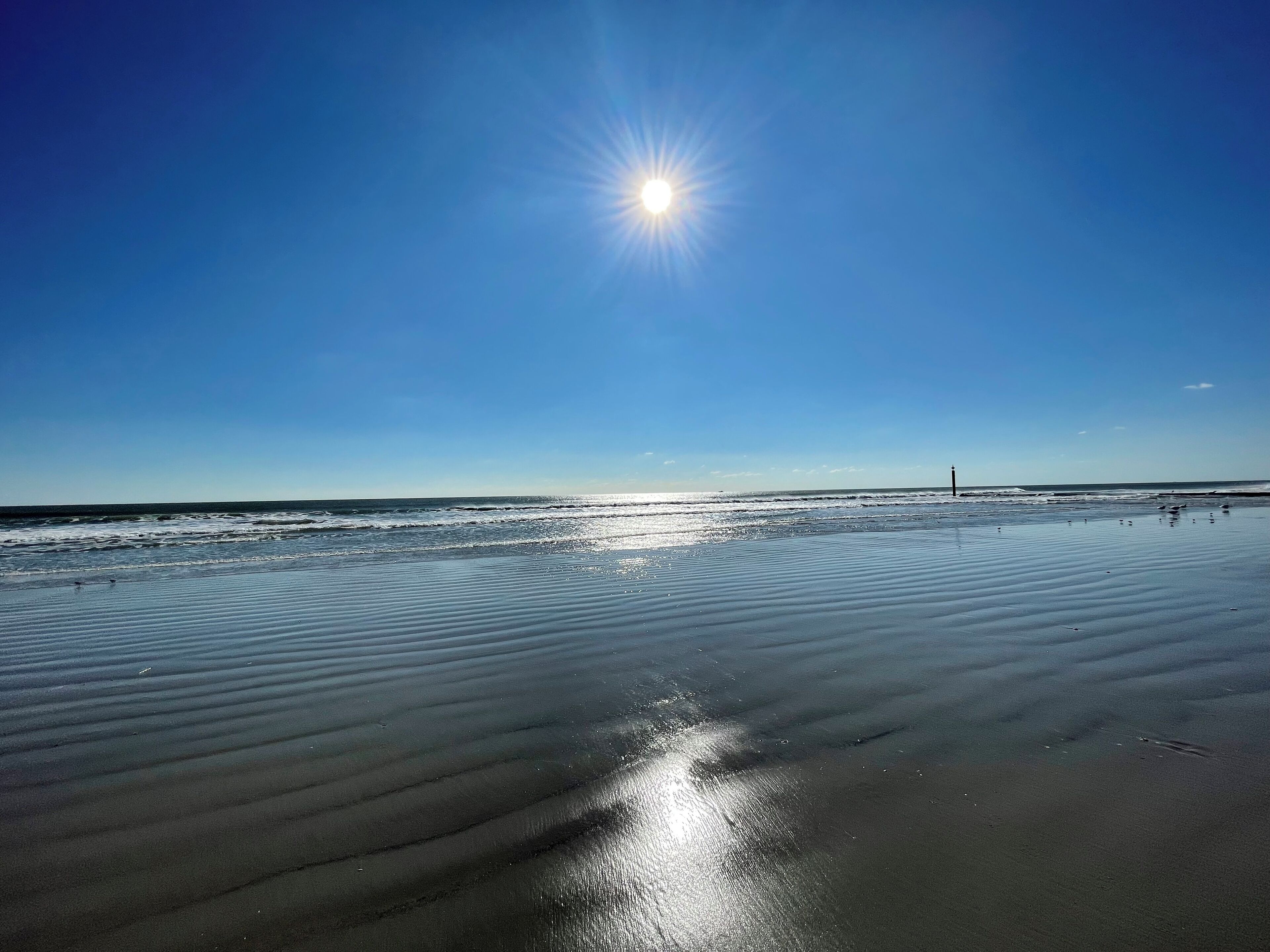 Beach nearby, sun loungers