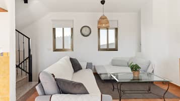 TV, DVD player, stereo