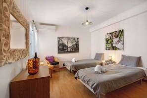 5 chambres, fer et planche à repasser, Wi-Fi gratuit, draps fournis