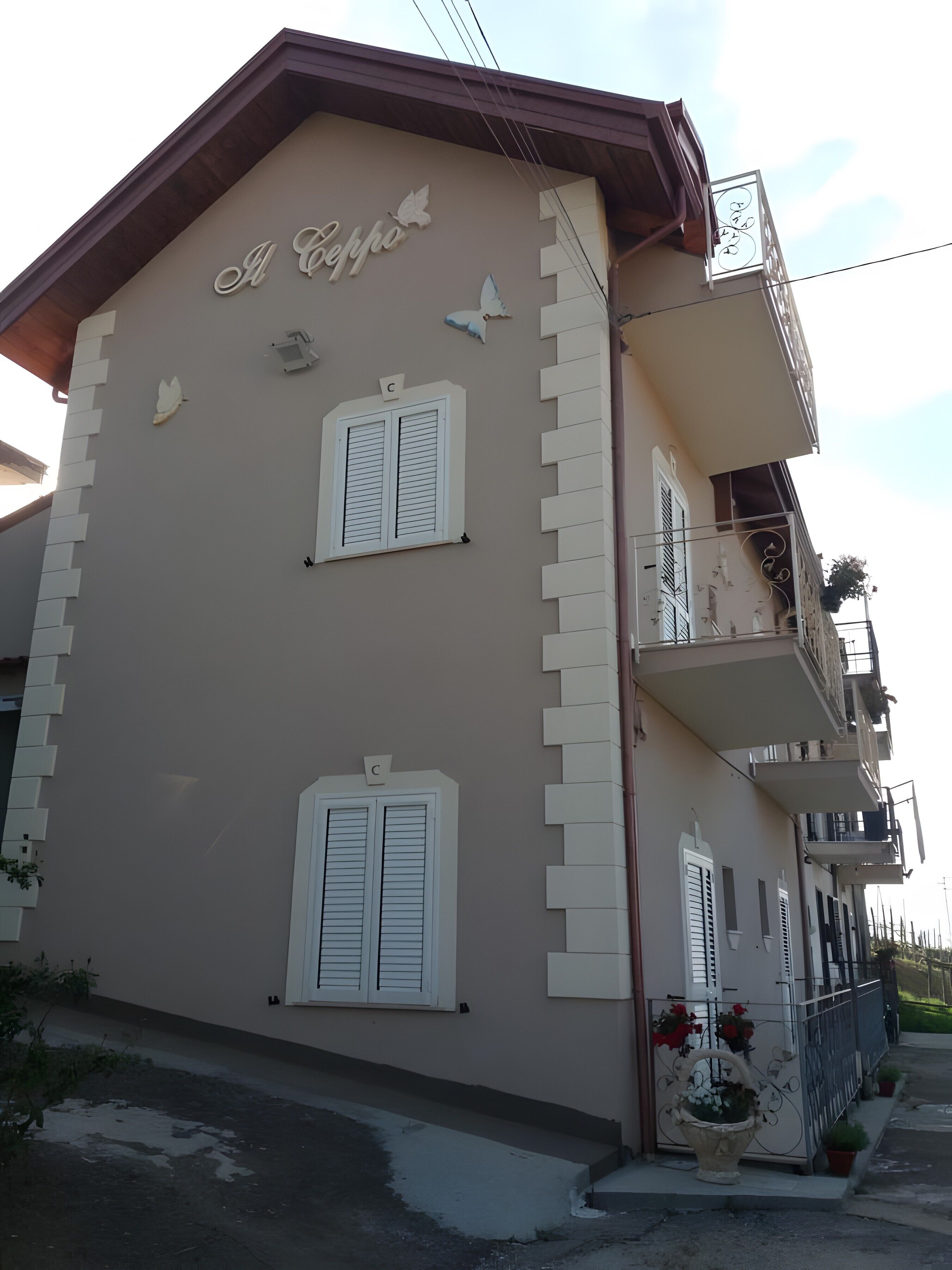 Exterior detail