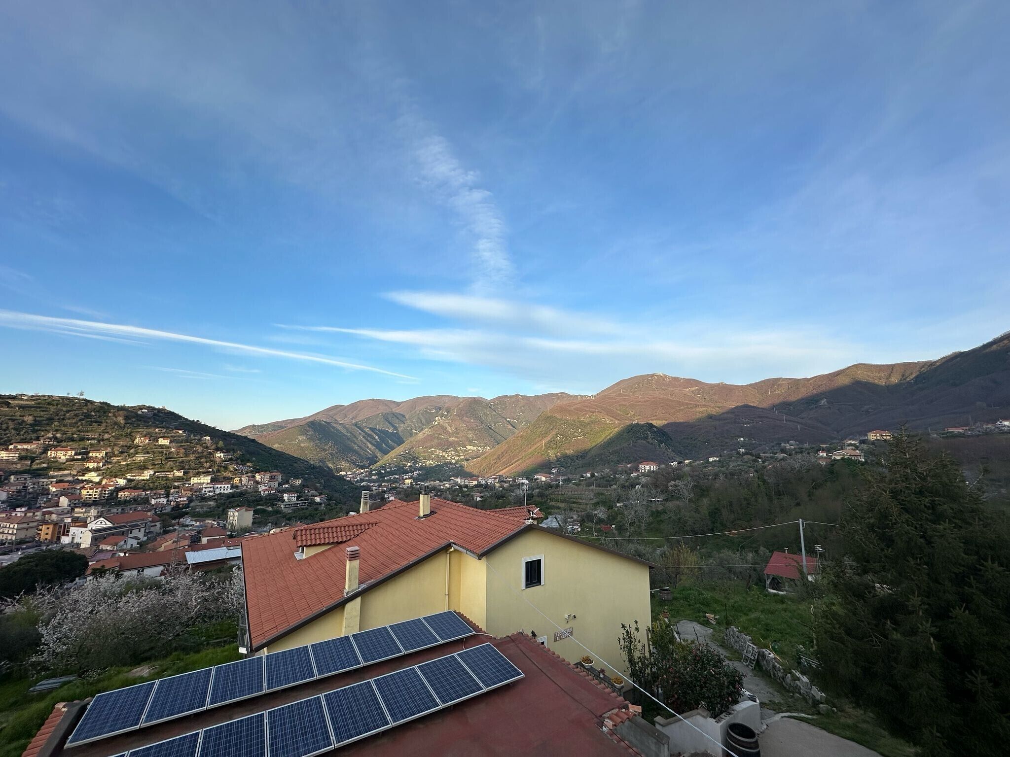 Vista desde la propiedad