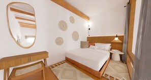 1 slaapkamer, een strijkplank/strijkijzer, gratis wifi, beddengoed