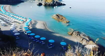 Casa de vacaciones 'Casa Nuovissima' con vistas al mar, Wi-Fi y aire acondicionado