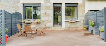 Ferienhaus 'La Maison De La Rebergère' mit gemeinsamer Terrasse, Garten und WLAN