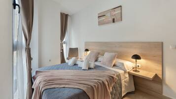 2 chambres, fer et planche Ă repasser, Wi-Fi gratuit, draps fournis