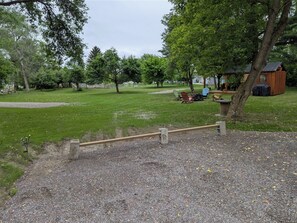 Overnatningsstedets område