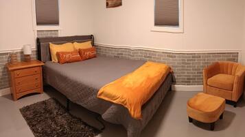 2 chambres, fer et planche Ă repasser, draps fournis