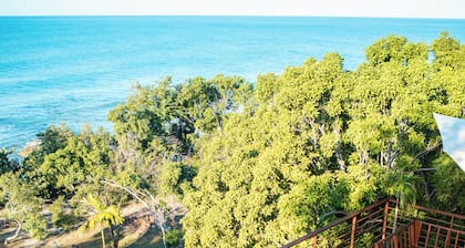 Hawksbill - 4 BR Villa in Treasure Beach w/ AC, WiFi, Private Cove & Staff