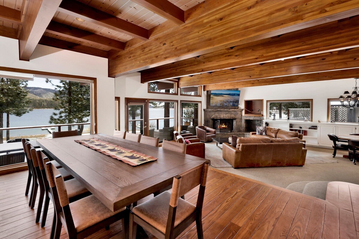 Photo 12 of Bear Lake Lodge Lakefront | Incredible Lake House Chalet