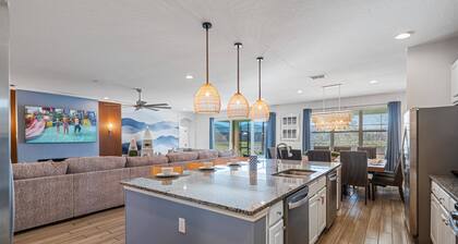 Water Views, PacMan Arcade, Castle w/ Slide, Camp Out, Movie Theater: Lakeside Adventures