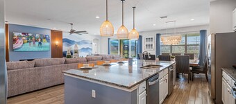 Water Views, PacMan Arcade, Castle w/ Slide, Camp Out, Movie Theater: Lakeside Adventures