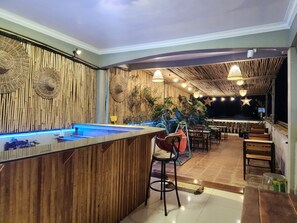 Rooftop terrace - The Blue Hostel (Battambang)