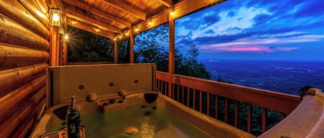 Idromassaggio all'aperto