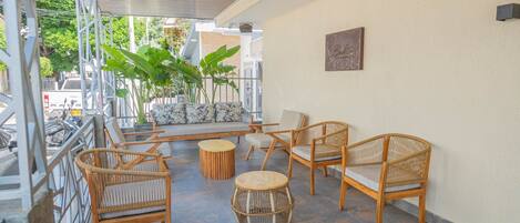 Fassade der Unterkunft