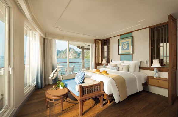 ห้องซูพีเรียดับเบิล, ระเบียง, วิวชายหาด (Horizon Suite) | ว�ิวจากห้องพัก