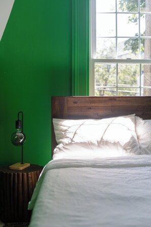 Casa de diseñador, 3 habitaciones, para no fumadores, cocina | 3 habitaciones, ropa de cama de alta calidad y decoración personalizada 