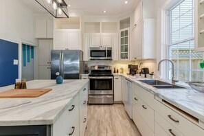 Hus – design, 3 soverom, ikke-røyk, kjøkken | Eget kjøkken | Gjenbrukbare kaffe-/tefiltre