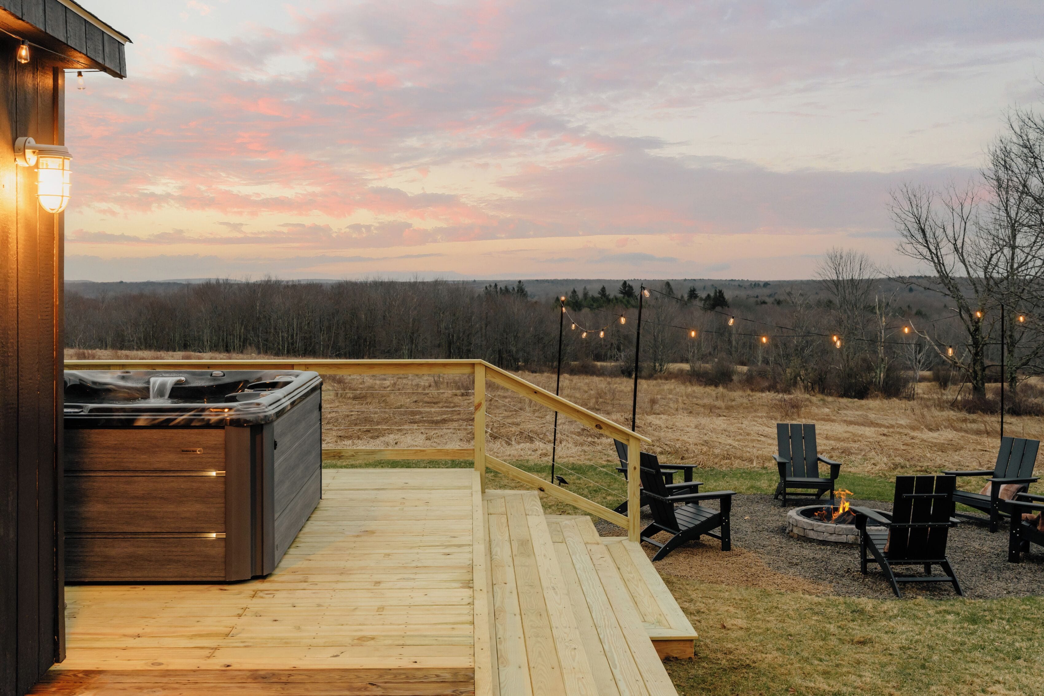 Baignoire à remous extérieure