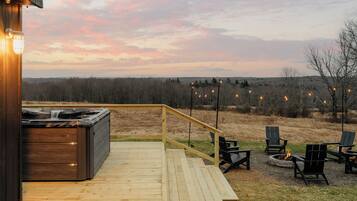 Baignoire à remous extérieure