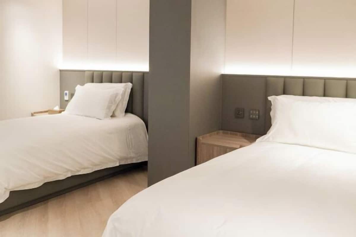Chambres insonorisées, Wi-Fi gratuit, draps fournis