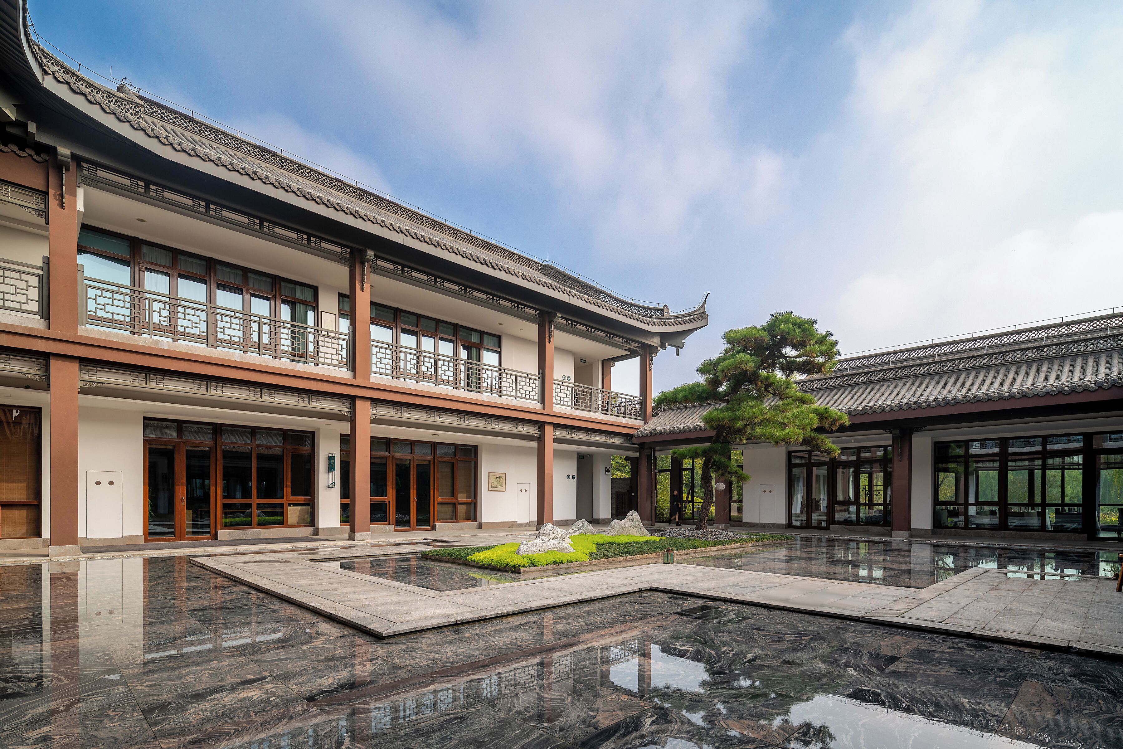 Khu tiếp khách ở sảnh