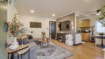 Smart TV, books, music library