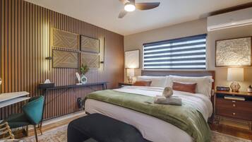 1 bedroom, desk, free WiFi, bed sheets