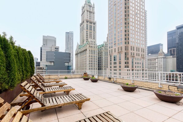 Terrace/patio - Blueground | Tribeca, w/d, nr One WTC (New York)