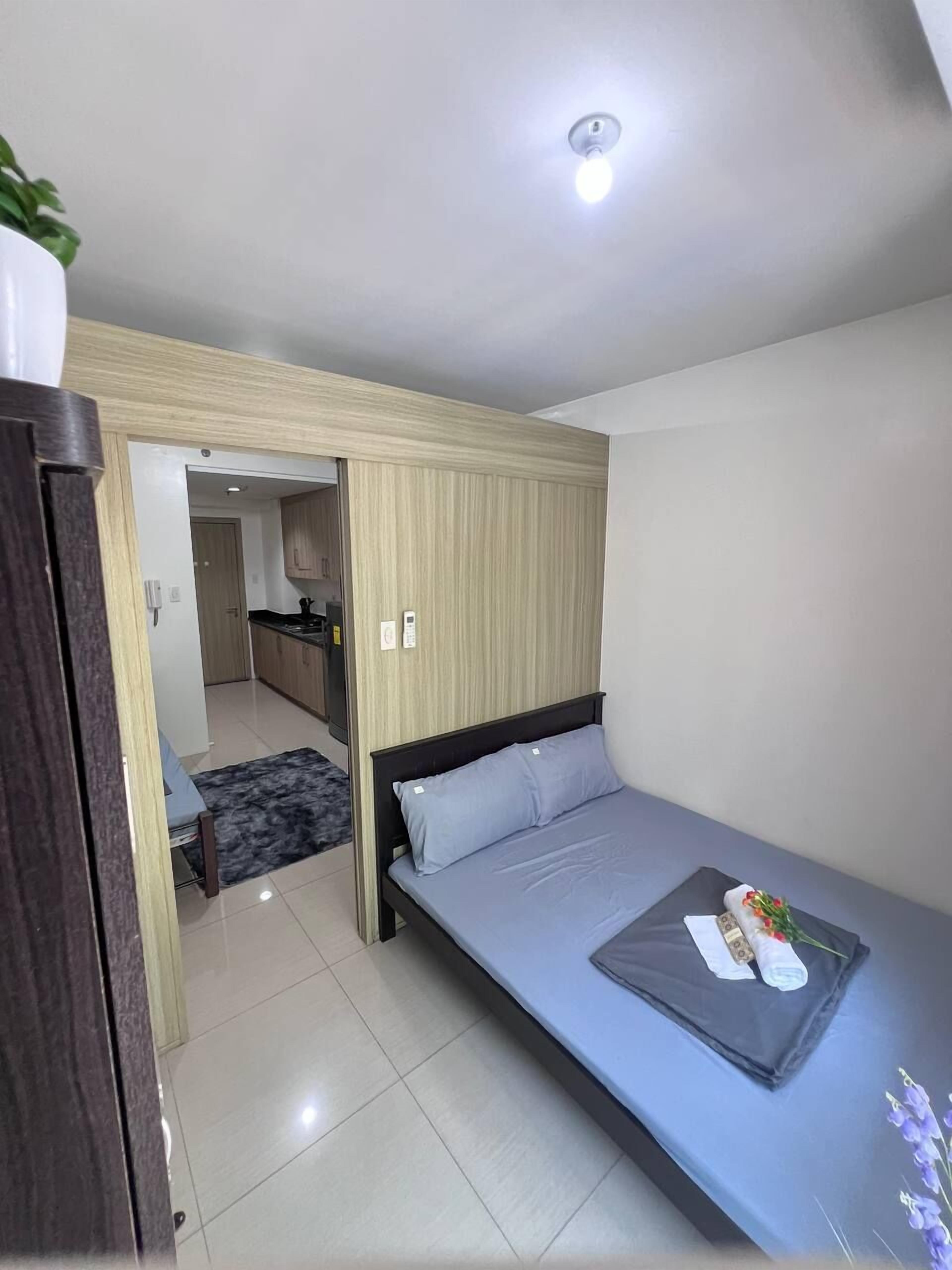 Condo conforto, vista parcial para o mar | 1 quarto, Wi-Fi de cortesia