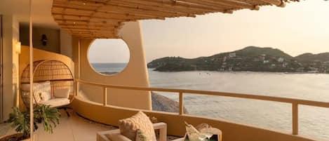 Luxury Penthouse, Ocean View | Terrace/patio