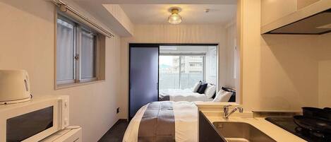 1 bedroom, iron/ironing board, WiFi, bed sheets